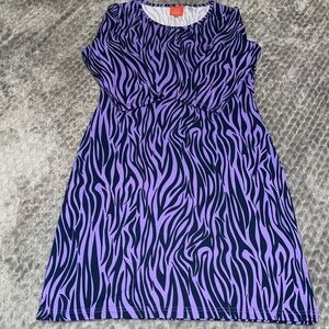 Tracy Negoshian 3/4 Sleeve Midi Dress.  Size 8.